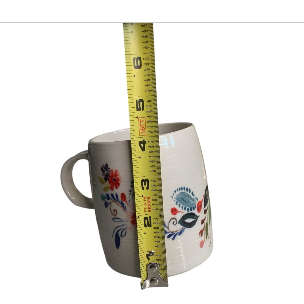 Anthropologie Starla M Halfman Mug “B”Monogram New - Picture 5 of 6